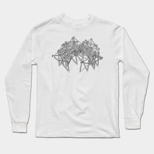 Skeleton Spider Alien Long Sleeve T-Shirt